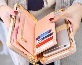 Cell phone Carrier with wallet