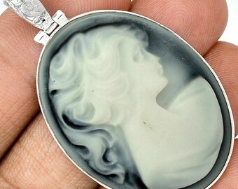 Cameo 925 Sterling Silver Pendant