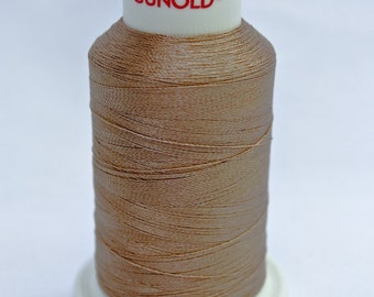 Polyester 40 Machine Embroidery Thread - - 61128 Fawn Brown | Dark Ecru