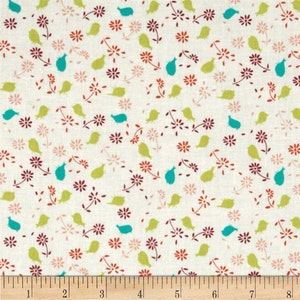 76049 - 1/2 yard of Valori Wells Bridgette Lane - Posies in Cherry