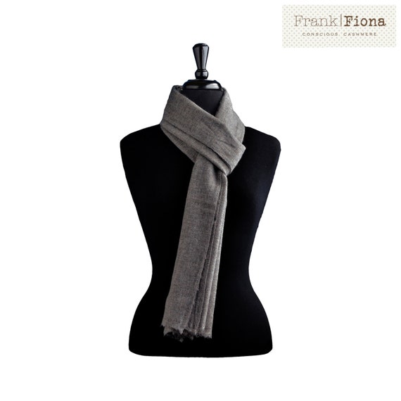 Cashmere scarf knit shawl pashmina shawl aesthetic clothing vegan gift scarf men natural wool fabric nepal cashmere pashmina gift for men 6