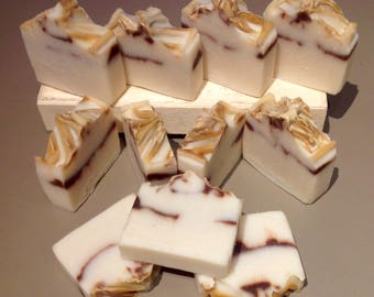 Olive And Coconut Oils 100% Natural Handmade Unscented Soap Bar