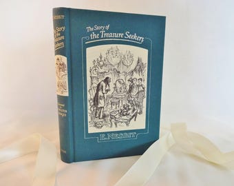The Story of the Treasure Seekers by E Nesbit / 1993 The Folio Society, London / With Reproduced Drawings From the 1947 Edition by CW Hodges