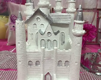 4 12 fairytale castle cake topper centerpiece keepsake decoration