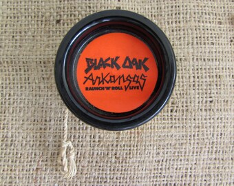 Yo-Yo's, Black Oak Arkansas Raunch "N" Roll Yo Yo, Vintage Black Oak Arkansas Yo Yo, Rare Black Oak Arkansas, Collectible Yo Yo's,Old Yo Yo