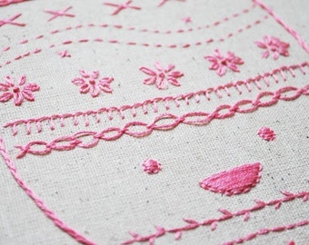 Easter Egg Sampler - PDF Mini Hand Embroidery Pattern