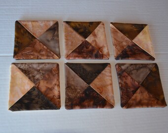 Handcrafted Coasters Set of 6