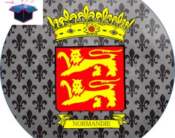 1 cabochon clear 25 mm medieval theme