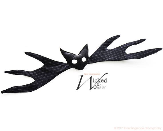 BAT BOW Tie for Nightmare Before Christmas Jack Skellington