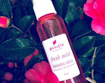 Feminine Hygiene Spray odor fast clean up organic pure clean on the go cleanser spritz freshen