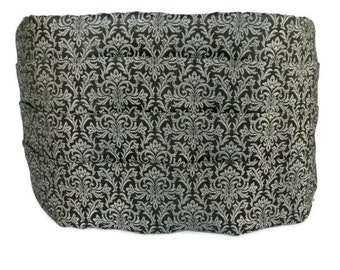 Black Silver Brocade Cummerbund , Tuxedo Cumberbun Accessories , Formal Cumberbund Wear , Gift for Him, Cumberband , Mens Prom Wear Style