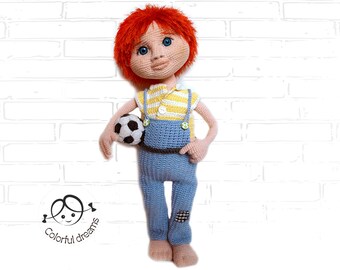 Crochet Pattern "Boy Yasha"