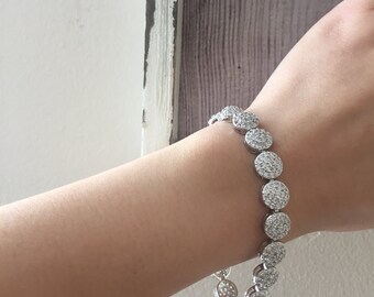 Elegant Bridal Wedding Bracelet