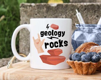 Geology Gift - Geology Mug - Geologist Gift - Geologist Mugs - Geology Rocks Mug - Funny Geology Print - Geo Mug - Geology Degree Gift