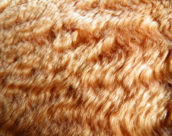 Schulte Mohair MC12 Dense Curly Medium Tan Toast