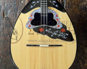 Greek Bouzouki 3-string handmade bt104