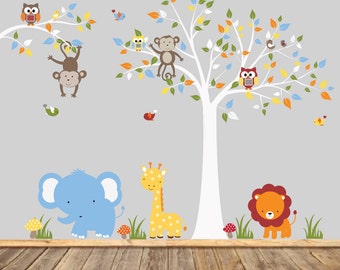 Vinyl Wall Decal Kids Wall Decal, Nursery Wall Decal, Baby Wall Decal, Playroom Wall Decal, Owl Decal