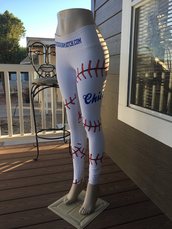 Baseball Leggings (This pair reps "Chicago")