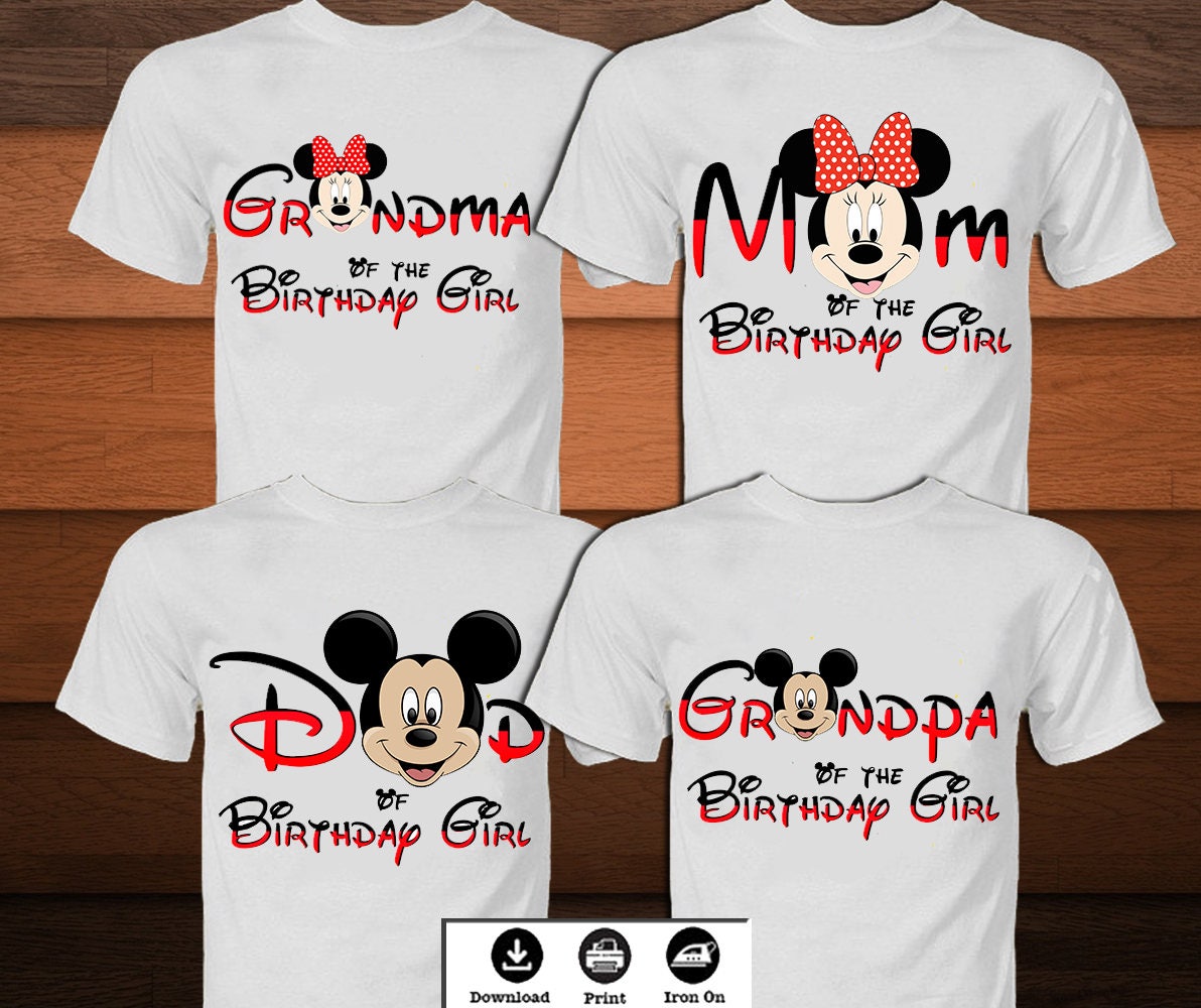 Free Free 138 Disney Family Birthday Shirts Svg SVG PNG EPS DXF File