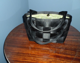 Black Purse w/ green lining