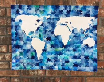 World Map Puzzle