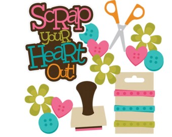 Scrapbook, Scrapbooking, die cuts, crafting, Scrapbook embellishment, scrapbook die cut, scrapbook supplies, card making