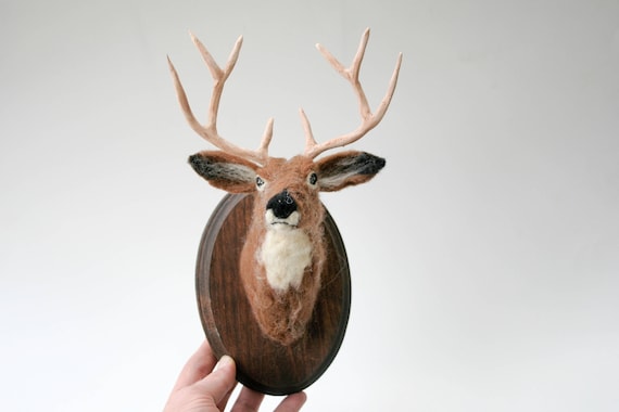 Faux Taxidermy White-tailed Deer (Odocoileus virginianus)