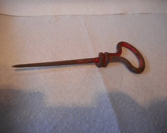 Vintage Hand Made Awl, Original Paint