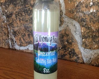 Unscented Lava Exfoliating Body Wash