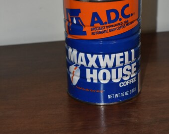 Maxwell House Coffee Can