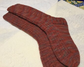 Men's Heavy Pure Wool Work/Hicking Socks "HandKnit"
