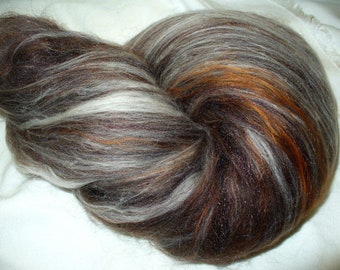 Multi Fibered Batt for Hand Spinning Yarn