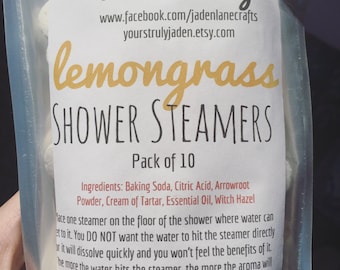 Lemongrass Shower Steamers
