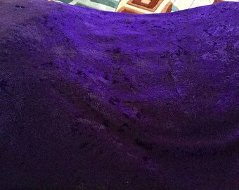 Purple 2 way Stretch Fabric, 2.75 yards 64 inches wide, Excellent Comdition