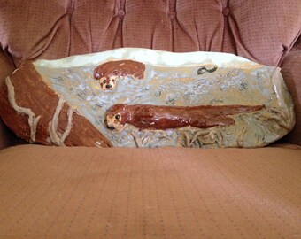 Decorative Otter Ceramic