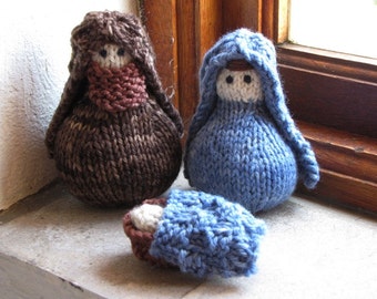 Christmas Nativity Set, Pattern, PDF, Waldorf, Digital Download