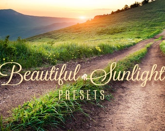 Sunlight Lightroom Presets - 10 Sunlight Presets - Adobe Lightroom 4, Lightroom 5, Lightroom 6 and Lightroom CC.