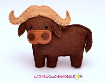 cape buffalo stuffed animal