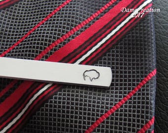 Buffalo Tie Clip, Buffalo New York. Buffalove, Buffalo Bills, Buffalo Gifts, Personalized Tie Clip, Custom Tie Bar, Groomsmen Gift
