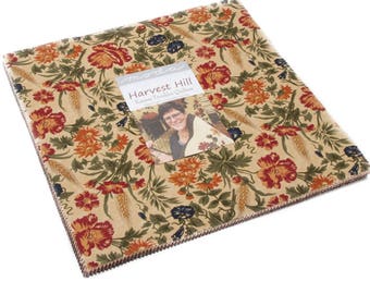 Harvest Hill Layer Cake by Kansas Troubles Quilters for Moda Fabrics 42 10" Fabric Squares