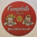 Collectible Campbell's Soup M'm M'm Good! Round Mouse Pad