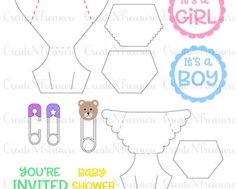 baby diaper templates
