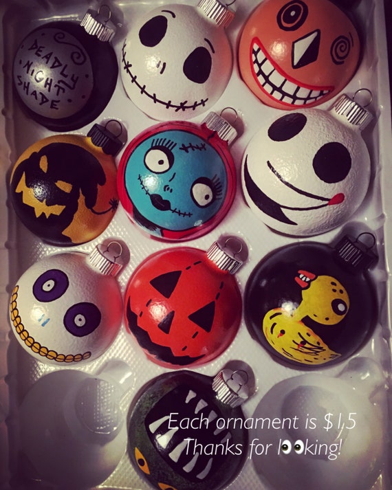 Items similar to Nightmare Before Christmas Ornament! Spooky Halloween