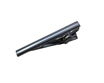 Matte Finish Silver Tie Bar