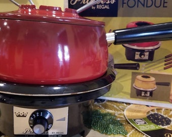 Electric Fondue Set - Midcentury