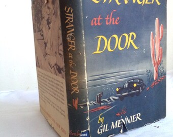 Gil Meynier's STRANGER at the Door Horror Mystery First Edition Book, 1st Printing, Stranger at the Door, Meynier Novel, Mystery, Horror