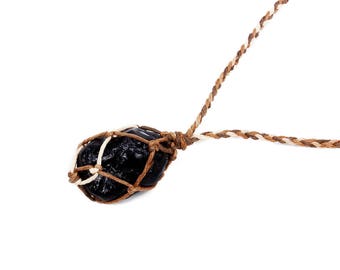 Apache Tear Necklace, Obsidian Necklace, Dragonglass, Gifts for Grieving, Apache Tears Jewelry, Mourning Jewelry, Geology Gifts