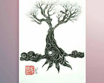 Original ink drawing