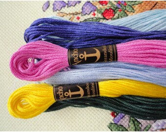 Embroidery Floss by ANCHOR - 24 skeins