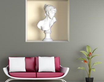 Wall decals 3D illusion A465 - Stickers 3D illusion A465